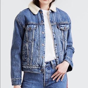 Ex-Boyfriend Sherpa Trucker Jacket
